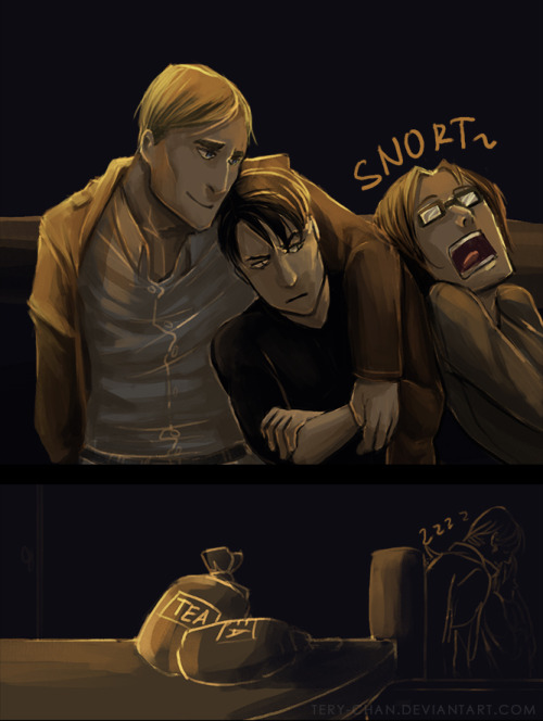 idontknowbutitsbjutifl:  this took me a whole day and it’s about NOTHINGWHAT THE FUCK TERY help, I got Eruri in my blood and it won’t go away 