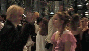 IMAGINE
Draco finally getting his moment with Hermione at the ball and creating their own little quirky dance.