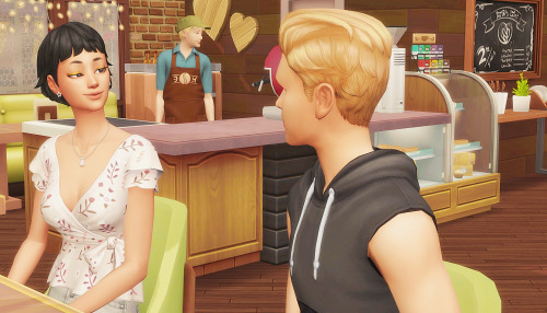 Flora And Johnny Went On Their First Date To The Local Cafe, Prickly Beans By @moonlightowl-es.Nancy