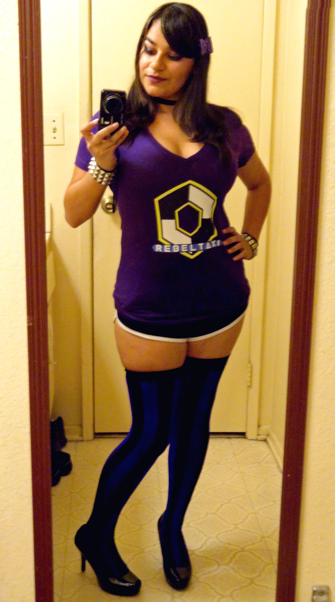 zoestanleyarts:  My Rebeltaxi shirt arrived today!  @pan-pizza sells them at his