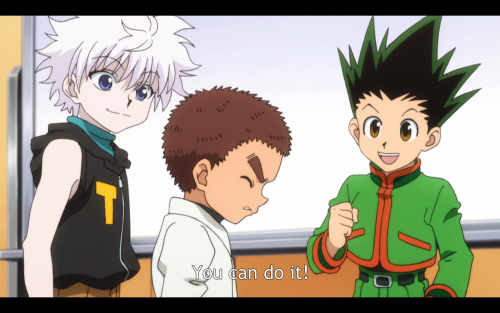 Part of what makes Gon and Killua so likeable despite the narrative contrivances of their improbable