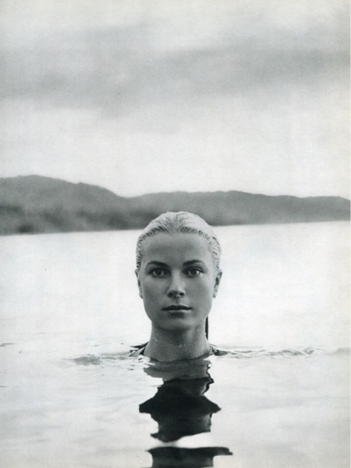 baywts3: Grace Kelly by Howell Conant, Jamaica, 1955