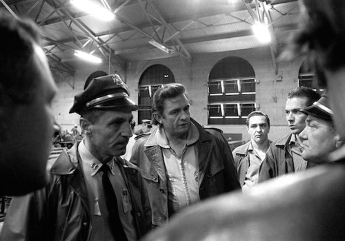 thecountryfucker: New  photos of Cash live at San Quentin via Esquire.  Easily, one of my top five most listened to albums of all time.  