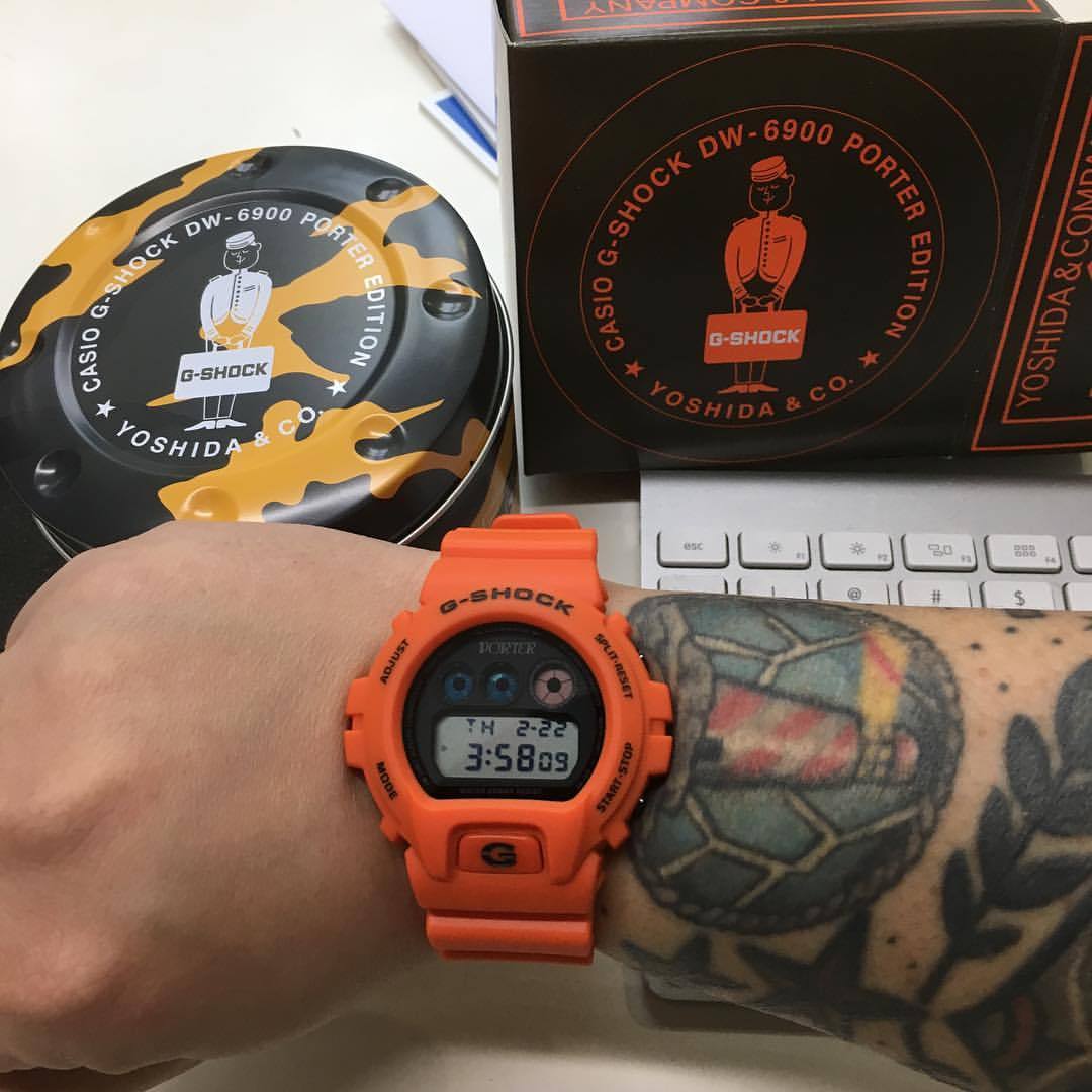 Watchoutz 注目時計 on Tumblr: DW-6900 Porter Japan #casio #gshock