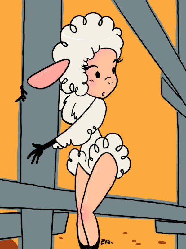 eyzmaster:Droopy - Leggy Lamb 01 by theEyZmaster  yummy ;9