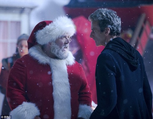 felizchubbydad: Nick Frost as Santa Claus in Doctor Who Christmas Special 2015 In the final hours of