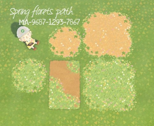 qr-closet:spring flower path ✨