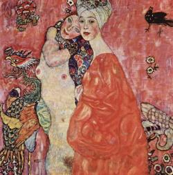 gustavklimt-art:   The Women Friends  1917   Gustav Klimt   