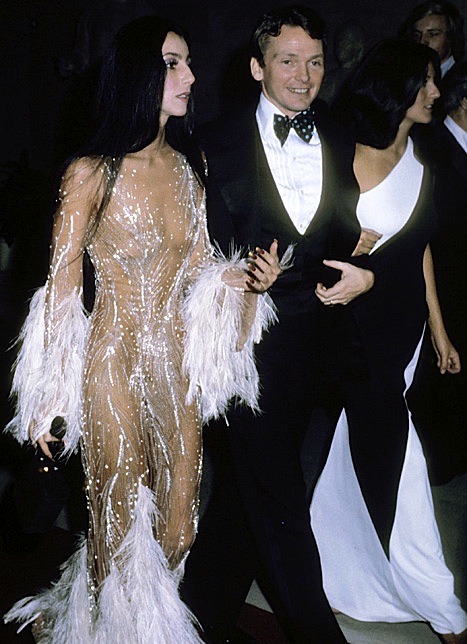 Cher at the 1974 Met Gala