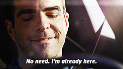 elenafisher-archive:  Zachary Quinto vs. Leonard Nimoy 