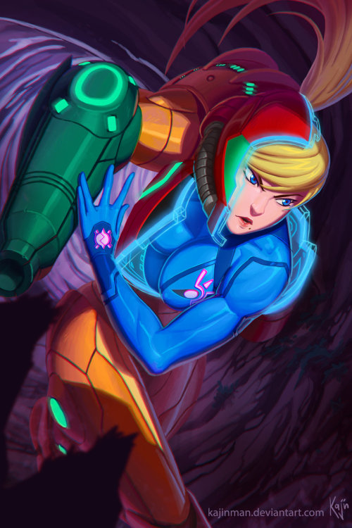 kajinman:  Samus Aran by kajinman  