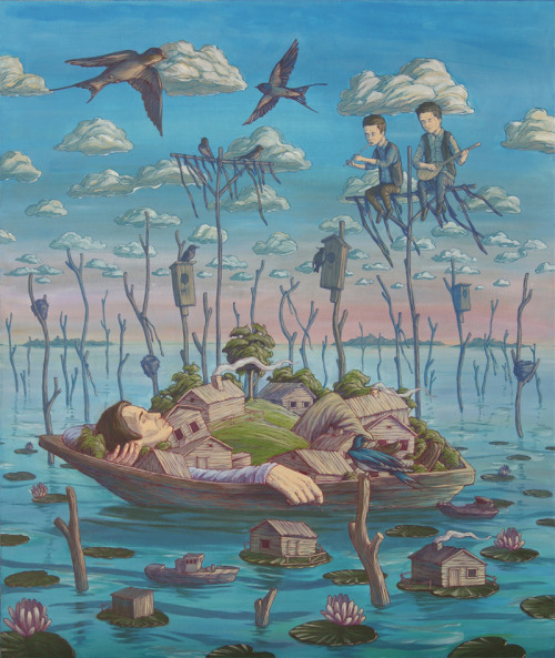 itscolossal:  Behold the work of Rustam Qbic. WOW. 