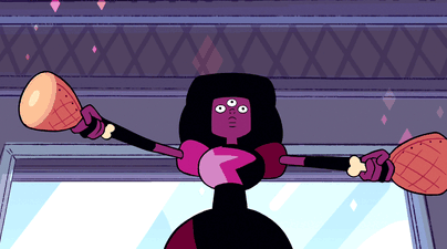 This was another scene that contributed to me seeing the Gems as energy beings