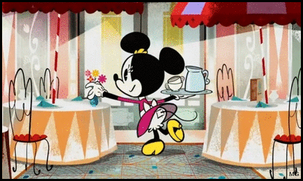  Mickey and Minnie Mouse in “O Sole Minnie” (2014) 