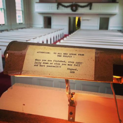 Don&rsquo;t stumble: #ViewFromThePulpit Wilbraham #UCC &amp; #Methodist, worshipping with Christ the