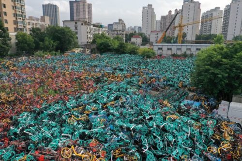 XXX China bicycles boneyard Nudes & Noises photo