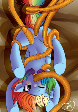 nsfw-whitehair:  poor dashie.  Unf~