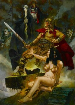 swordandsorcerytales:  Conan by Manuel Sanjulian.