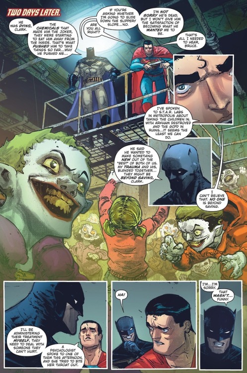 panels-of-interest: Origin of Batman Who Laughs.[from Batman Who Laughs (2017) #1]