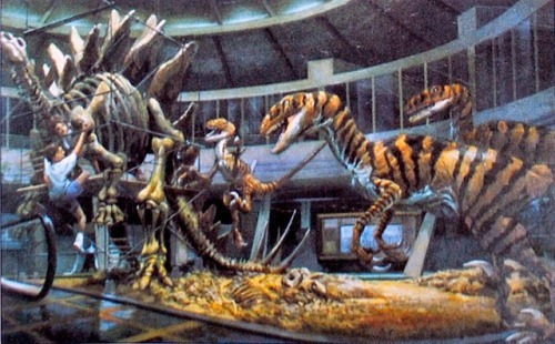 talesfromweirdland:Concept art for Jurassic Park (1993) by Craig Mullins (images 1 and 3), and David