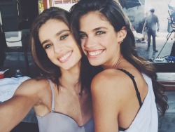 taylorhill-style:  Taylor Hill and Sara Sampaio