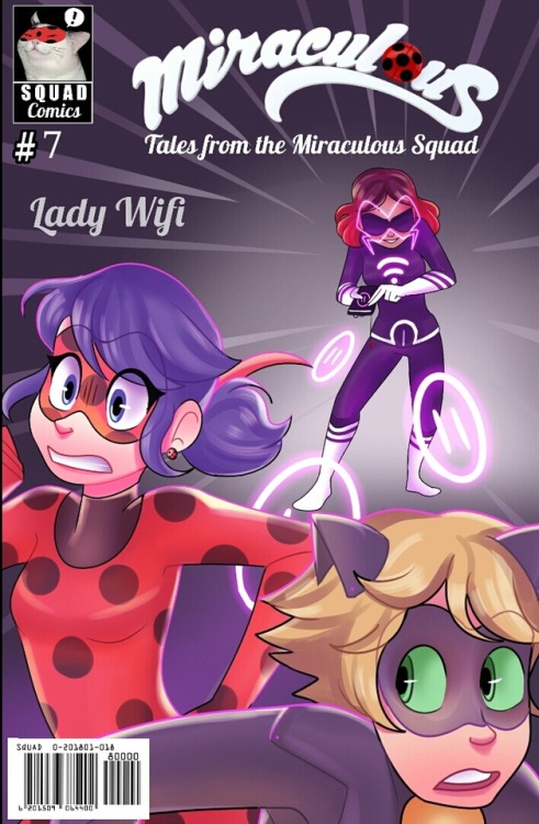 wiggle wiggle eyebrows — lyradaisical: Squad Miraculous: Comic Cover