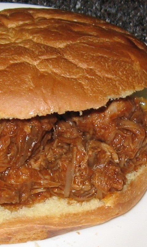 BBQ Pulled Pork {Crock Pot}