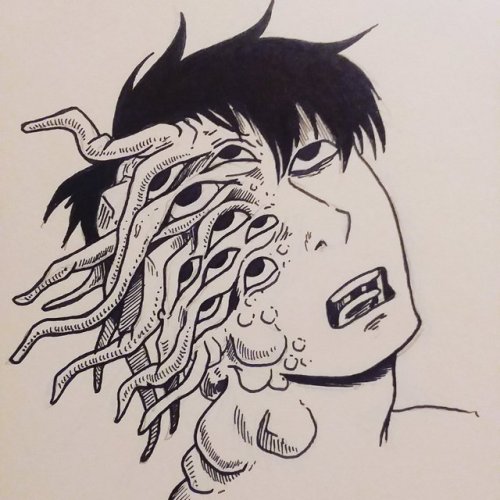 skincube: Some freaks from my Instagram sketch storms.Follow me on there! -  Instagram.com/skin