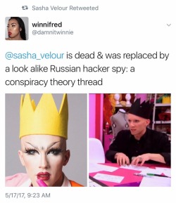 tylerjoxeph: Sasha retweeted this