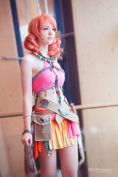 cosplayfanatics:  Vanille Cosplay By LemonFinch Follow cosplayfanatics for more cosplay 