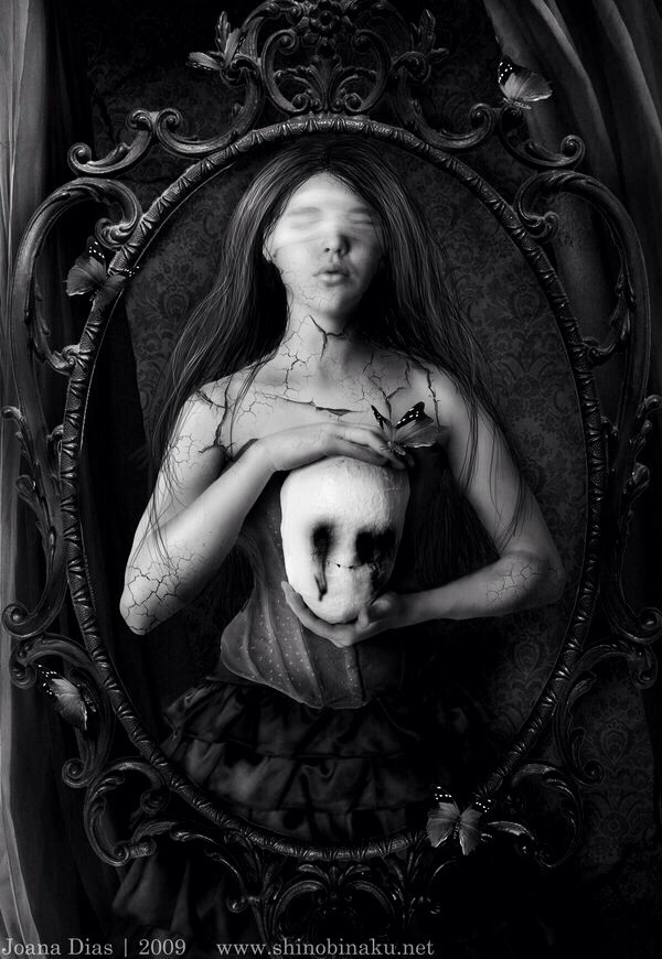 ligafrankorn:  lady-circus:  My Post “No More Tears To Shed” Art by : Joana
