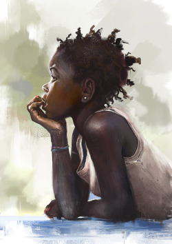 fyblackwomenart:  Watching by Tsabo6