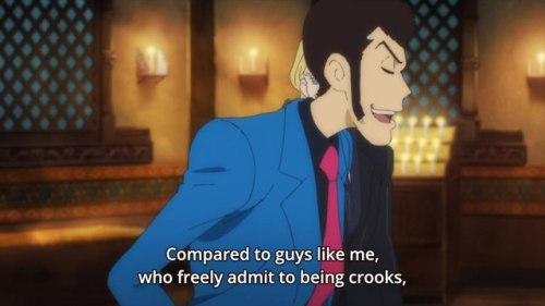 paulsebert:  mushroombossa:  it’s TRUE and you SHOULD say it  Lupin does not have time for your American Exceptionalism Bullshit! 