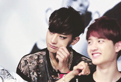 jongin:  squish squish~ &gt;///&lt;   