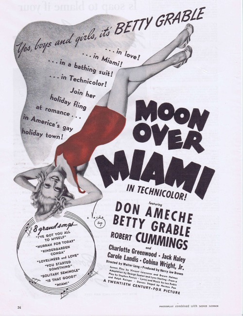 Moon Over Miami (1941) Walter LangJune 6th 2022