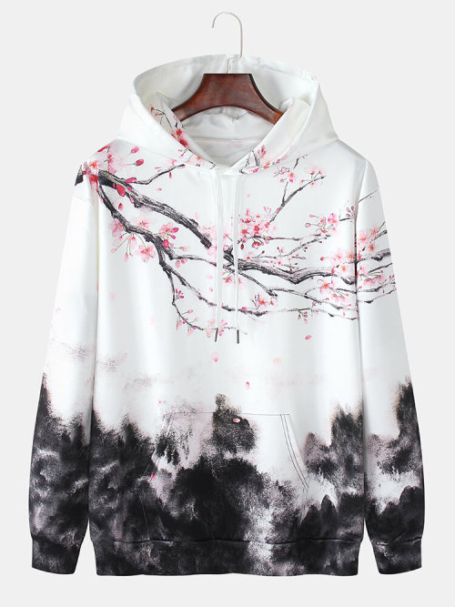 jollytyrantwhispers:Floral Print Pullover Drawstring HoodiesGet Them HereUSE coupon code: tumblr-111