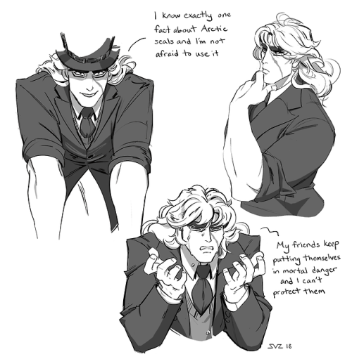 suzannart:Speedwagon is my favorite jojo