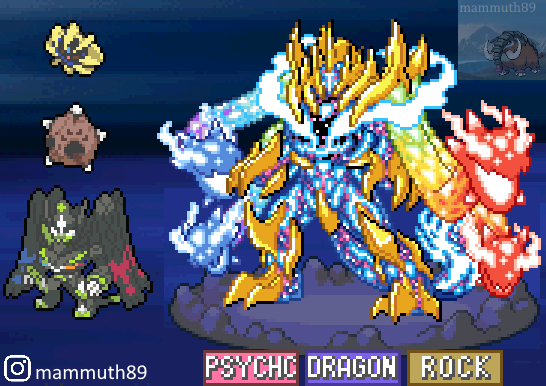 Mammuth89 on X: Darkrai/Zekrom fusion  / X