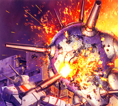 yackdeculture:  Battroid VS Regult
