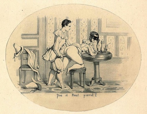 Classic period saucy postcard.