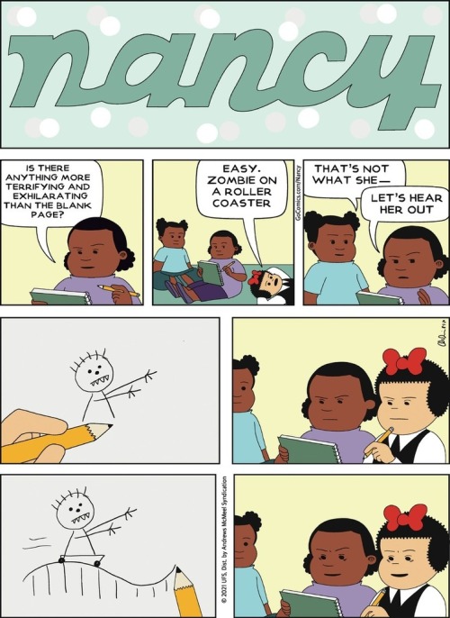 thewebcomicsreview:I wish I had more to say about Nancy than “it’s good”, but….it’s good.