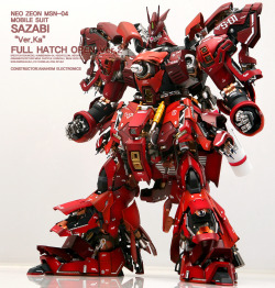 gunjap:  MG MSN-04 SAZABI Ver.Ka Full Hatch Open Version 2: Latest Work by Acoustic. Full PHOTO REVIEWhttp://www.gunjap.net/site/?p=250124