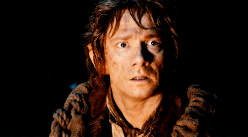 tlotrgifs:Our Favorites: [Day 02/24] Elise’s Favorite Character (The Hobbit)↳ Bilbo Baggins