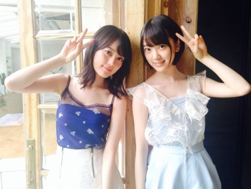 kagiwada2015:ikuta erika     hori miona 生田絵梨花　堀未央奈