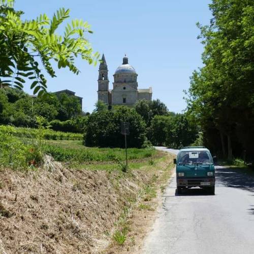 A typical #Tuscan #countryside scene https://thecuriousvicuna.wordpress.com/2019/06/19/montepulciano