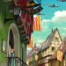 ghibli-collector:Sophie Hatter’s Shop - Howl’s Moving Castle - Dir. Hayao Miyazaki (2004)