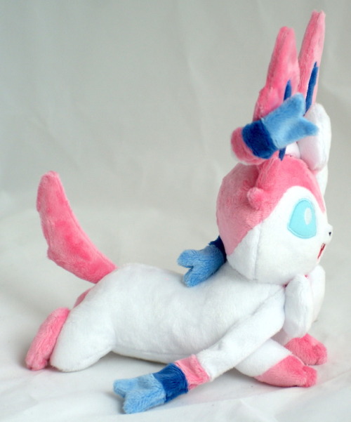 This Sylveon was a commission, I might make another to sell in my Etsy shop (I need funds for fabric