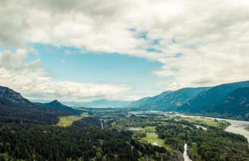 Beacon Rock, Oregon.