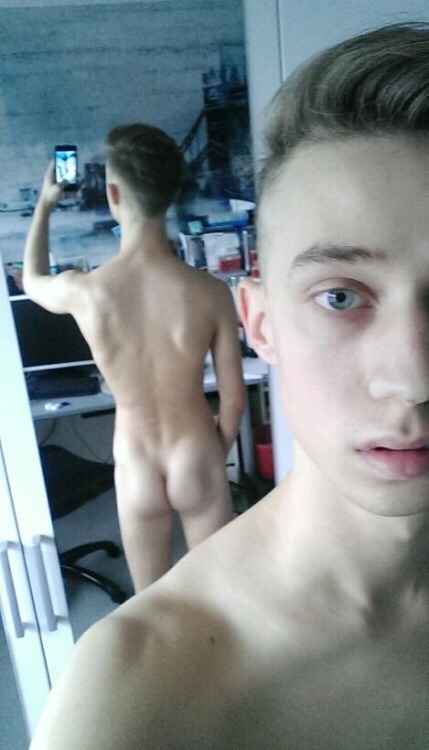 binerdboy:  He is gorgeous in all perspectives, as well! :P  I want an uncut cock like this bb in my hole ASAP