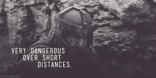 operationkino: We Dwarves are natural sprinters, very dangerous over short distances.
